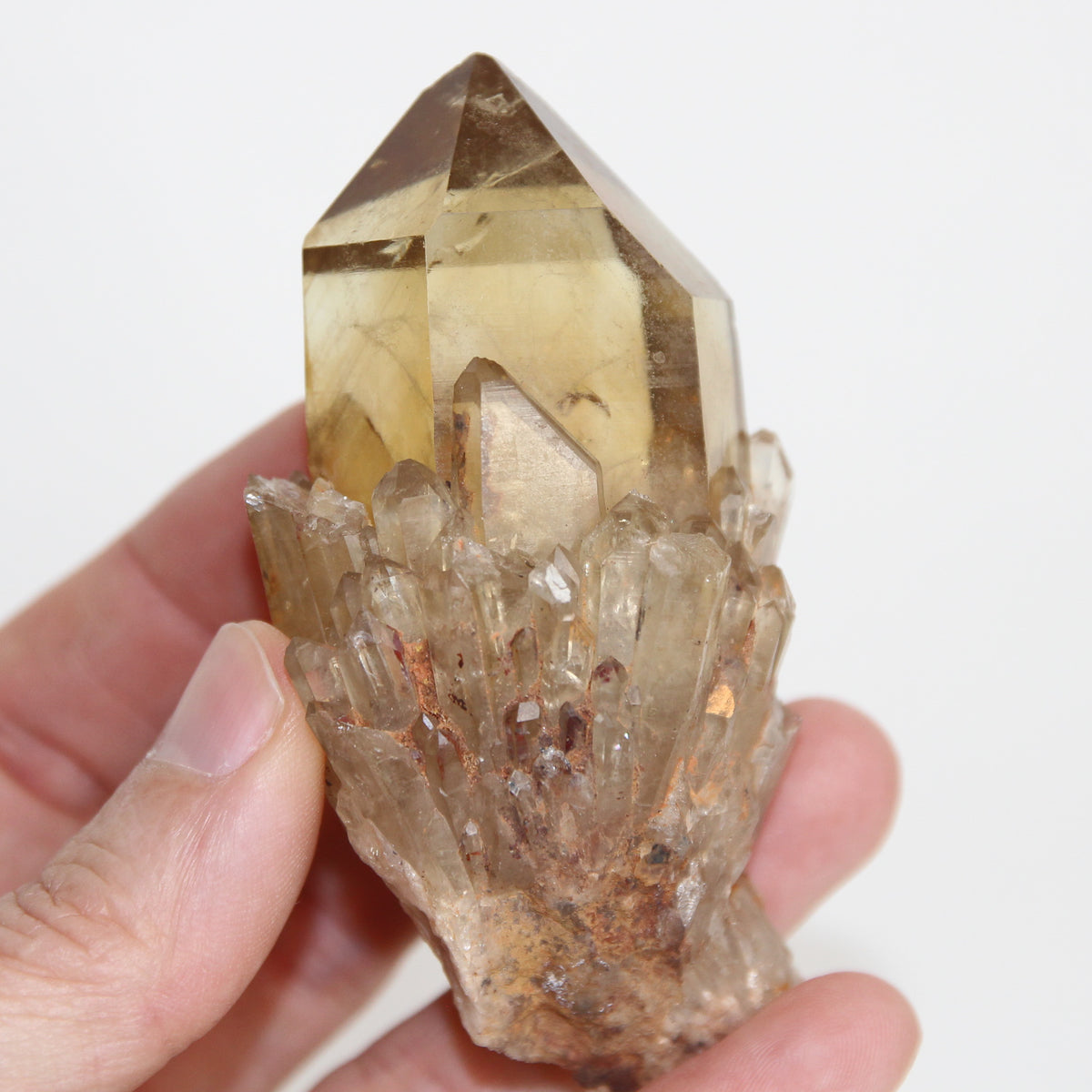 Kundalini Citrine with Phantom - Congo Gem - Poetry newest + Orgonite included