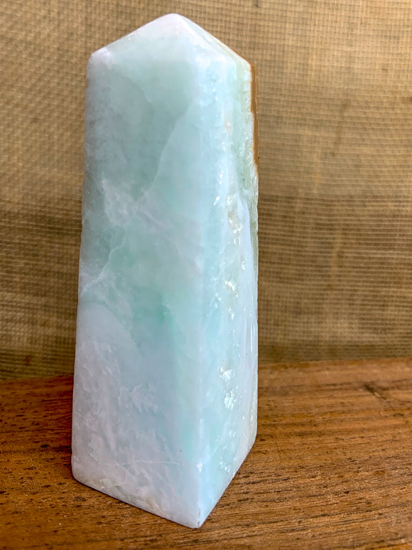 Blue Calcite Tower