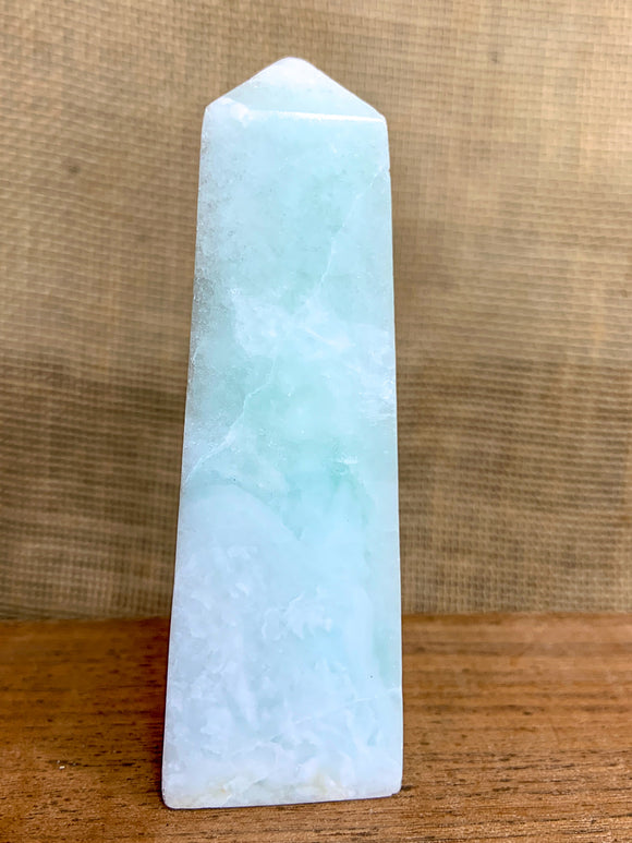 Blue Calcite Tower