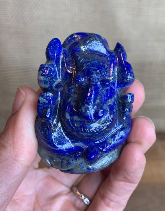 Lapis Ganesha Sculpture