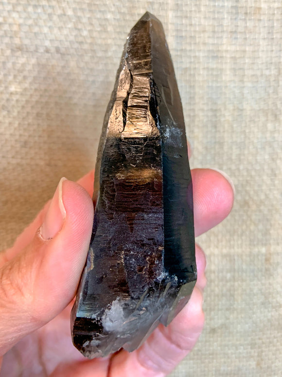 Smoky Quartz, Double Terminated, Self Healed, Bent (Colorado)