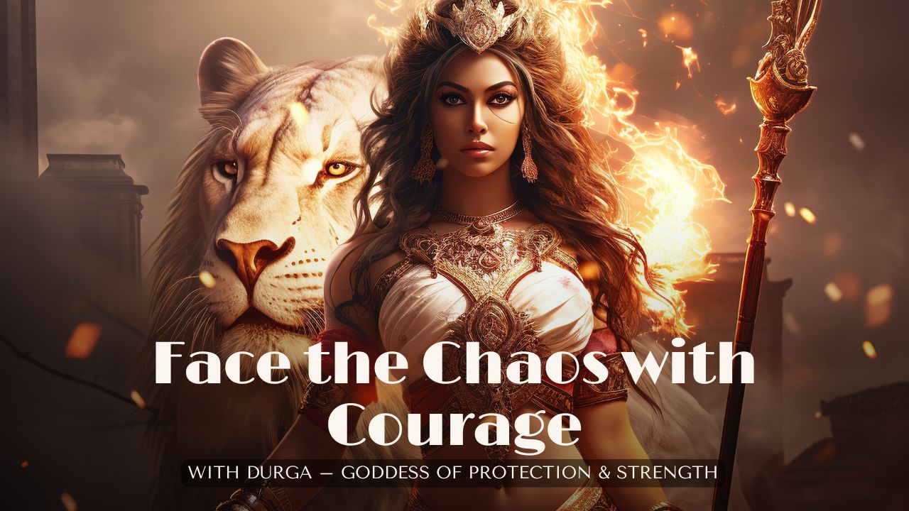 Durga Rising: Courage in the Chaos (A Solar Eclipse Ritual)