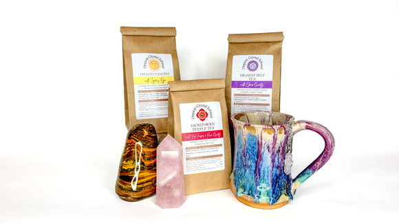 Organic Crystal Infused Herbal Tea