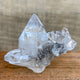 Apophyllite Crystal Cluster with Black Chalcedony