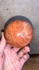 Peach Moonstone Sphere 3 inches